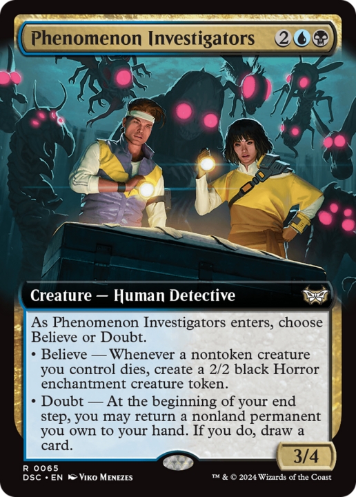 Phenomenon Investigators in the group Magic the Gathering / Sets / Duskmourn: House of Horror Commander at Proxyprinters.com (100489)