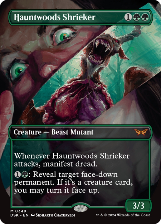 Hauntwoods Shrieker in the group Magic the Gathering / Types / Colors / Green at Proxyprinters.com (100490)