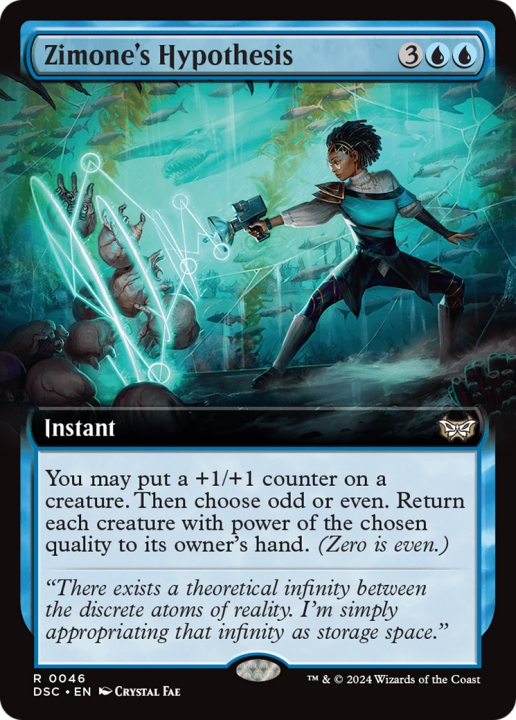 Zimone's Hypothesis in the group Magic the Gathering / Types / Colors / Blue at Proxyprinters.com (100493)