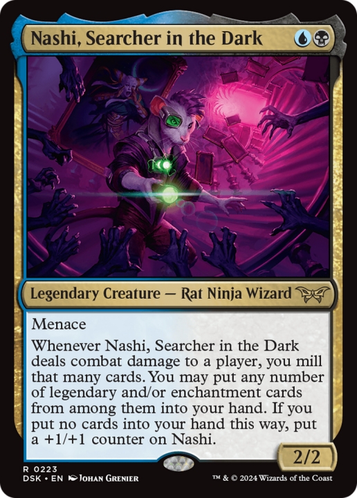 Nashi, Searcher in the Dark in the group Magic the Gathering / Types / Creatures / Wizard at Proxyprinters.com (100501)