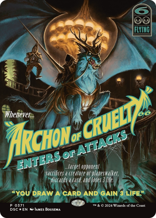 Archon of Cruelty in the group Magic the Gathering / Types / Colors / Black at Proxyprinters.com (100506)