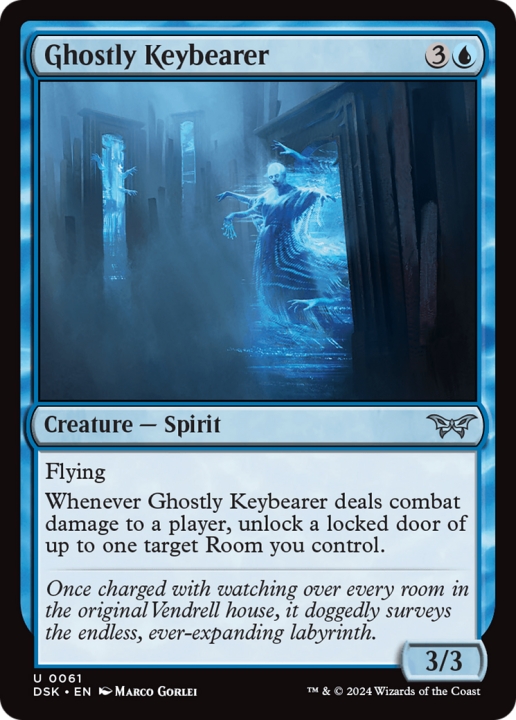 Ghostly Keybearer in the group Magic the Gathering / Sets / Duskmourn: House of Horror at Proxyprinters.com (100511)