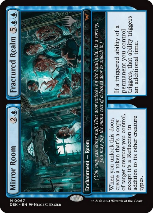 Mirror Room // Fractured Realm in the group Magic the Gathering / Types / Colors / Blue at Proxyprinters.com (100521)