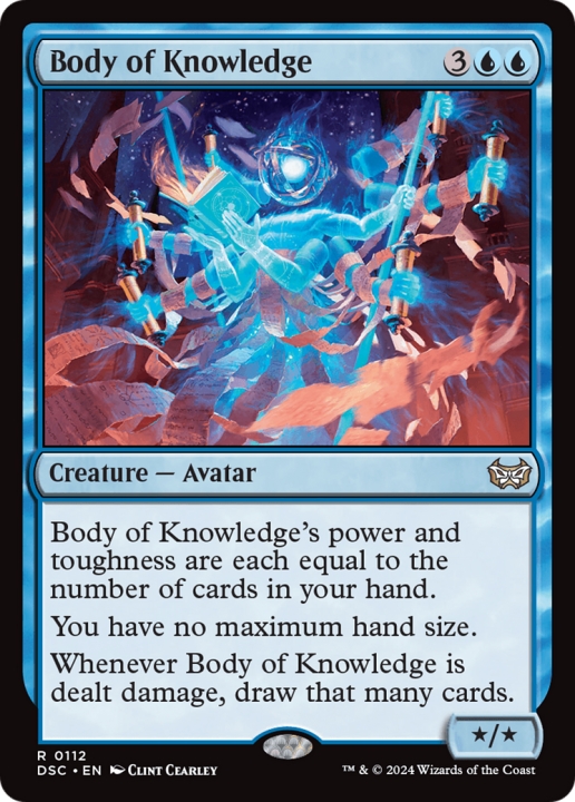 Body of Knowledge in the group Magic the Gathering / Types / Colors / Blue at Proxyprinters.com (100532)