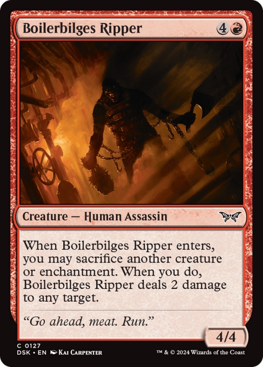 Boilerbilges Ripper in the group Magic the Gathering / Types / Colors / Red at Proxyprinters.com (100541)