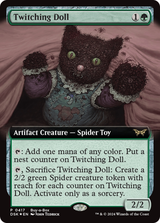 Twitching Doll in the group Magic the Gathering / Types / Colors / Green at Proxyprinters.com (100572)