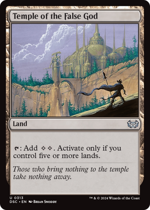 Temple of the False God in the group Magic the Gathering / Types / Colors / Colorless at Proxyprinters.com (100574)