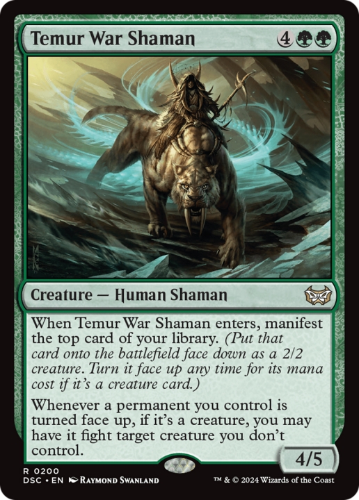 Temur War Shaman in the group Singles at Proxyprinters.com (100578)