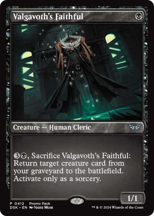 Valgavoth's Faithful in the group Magic the Gathering / Types / Colors / Black at Proxyprinters.com (100585)