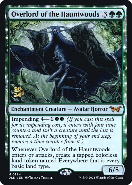 Overlord of the Hauntwoods in the group Magic the Gathering / Types / Colors / Green at Proxyprinters.com (100591)