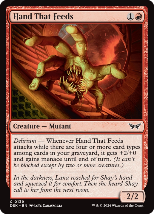 Hand That Feeds in the group Magic the Gathering / Types / Colors / Red at Proxyprinters.com (100596)