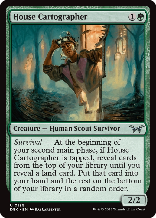 House Cartographer in the group Magic the Gathering / Types / Colors / Green at Proxyprinters.com (100600)