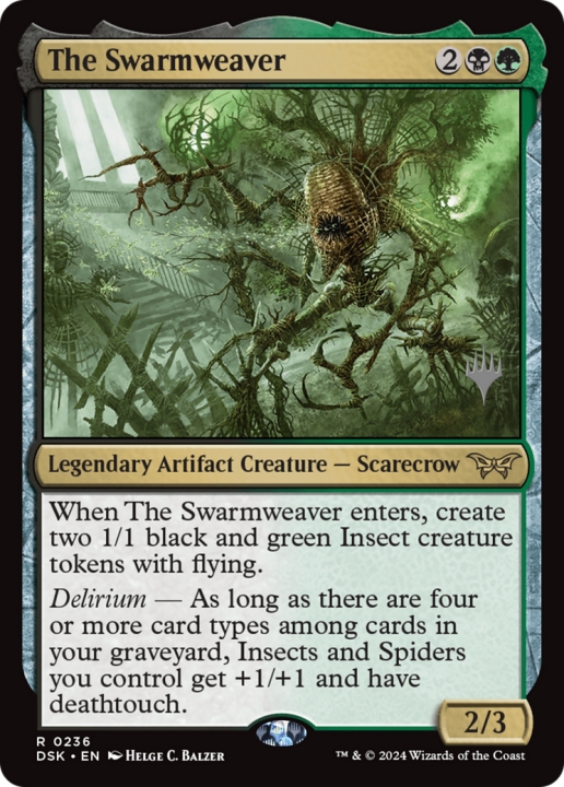 The Swarmweaver in the group Magic the Gathering / Types / Artifacts / Legendary Artifact at Proxyprinters.com (100605)