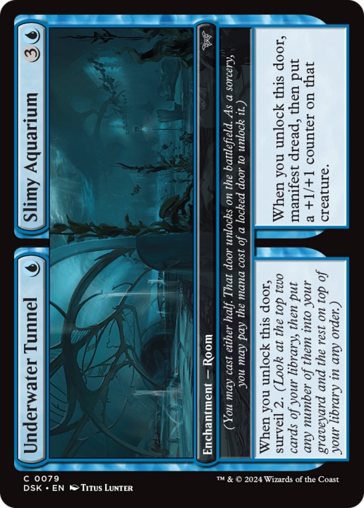 Underwater Tunnel // Slimy Aquarium in the group Magic the Gathering / Types / Colors / Blue at Proxyprinters.com (100610)