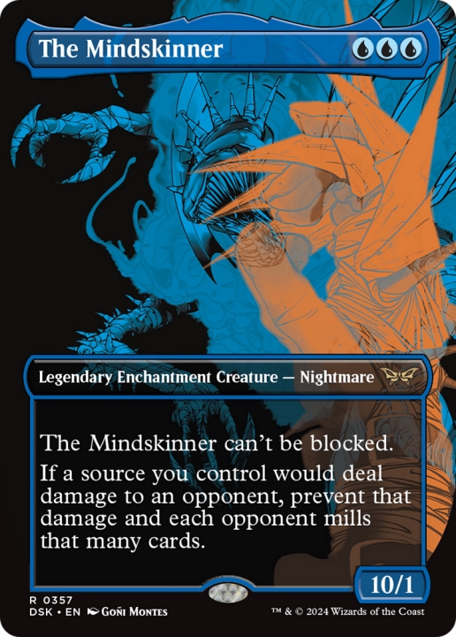 The Mindskinner in the group Magic the Gathering / Types / Enchantment / Legendary Enchantment at Proxyprinters.com (100617)