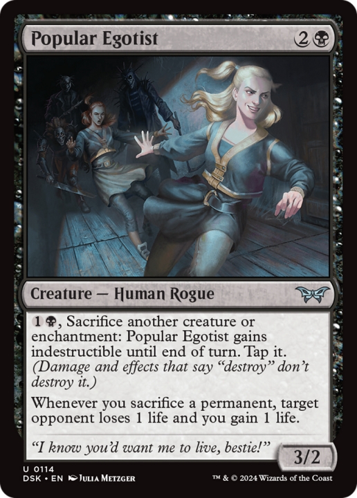 Popular Egotist in the group Magic the Gathering / Types / Colors / Black at Proxyprinters.com (100629)