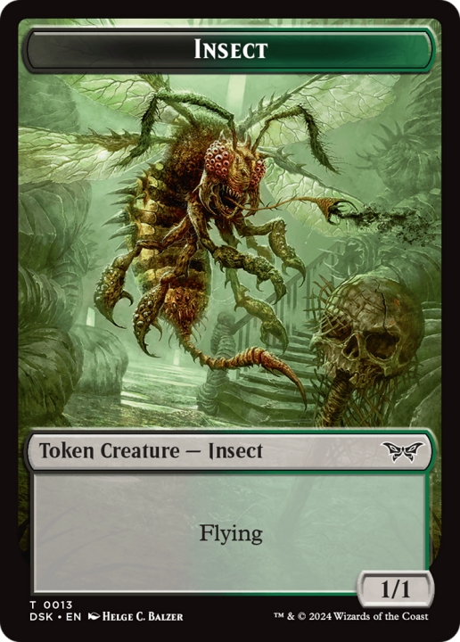 Insect in the group Magic the Gathering / Sets / Duskmourn: House of Horror Tokens at Proxyprinters.com (100636)