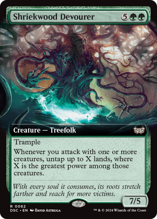 Shriekwood Devourer in the group Magic the Gathering / Types / Colors / Green at Proxyprinters.com (100637)