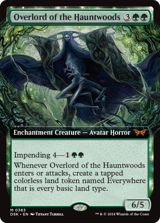 Overlord of the Hauntwoods in the group Magic the Gathering / Types / Colors / Green at Proxyprinters.com (100640)