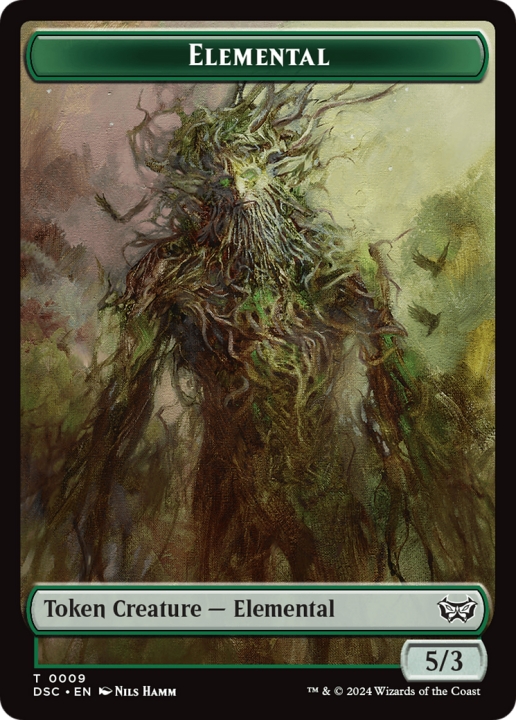 Elemental in the group Magic the Gathering / Sets / Duskmourn Commander Tokens at Proxyprinters.com (100682)