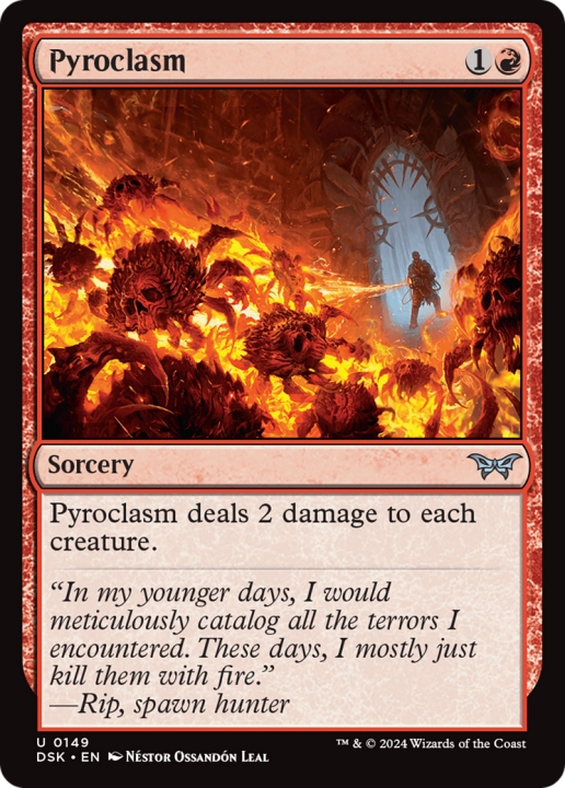 Pyroclasm in the group Magic the Gathering / Types / Colors / Red at Proxyprinters.com (100688)