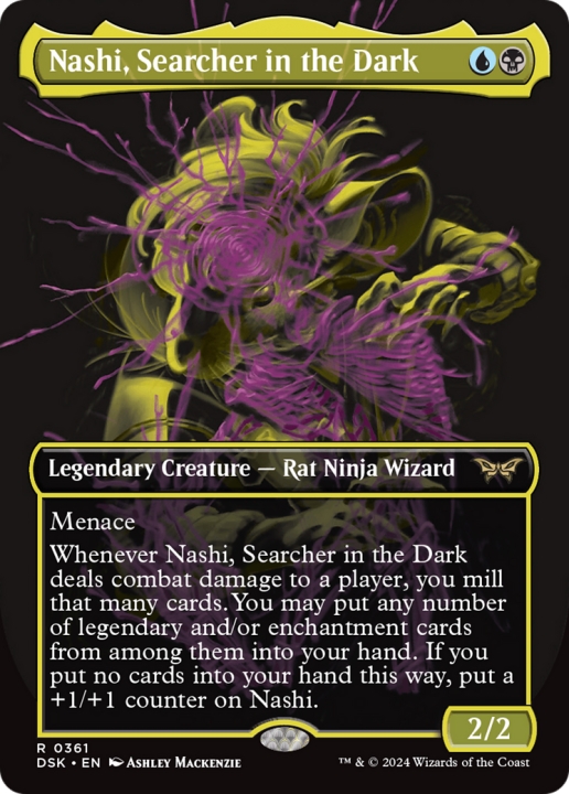 Nashi, Searcher in the Dark in the group Magic the Gathering / Types / Creatures / Wizard at Proxyprinters.com (100692)