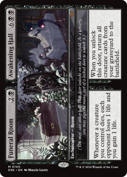 Funeral Room // Awakening Hall in the group Magic the Gathering / Types / Colors / Black at Proxyprinters.com (100707)