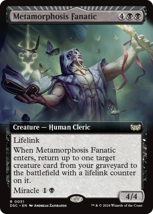 Metamorphosis Fanatic in the group Magic the Gathering / Types / Colors / Black at Proxyprinters.com (100710)