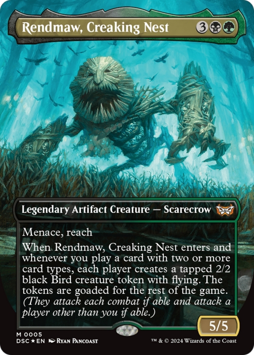 Rendmaw, Creaking Nest in the group Magic the Gathering / Types / Artifacts / Legendary Artifact at Proxyprinters.com (100735)