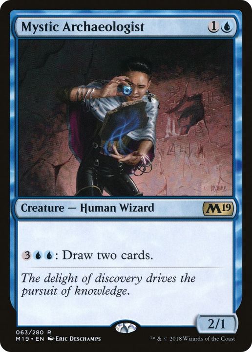 Mystic Archaeologist in the group Magic the Gathering / Types / Creatures / Wizard at Proxyprinters.com (10074)