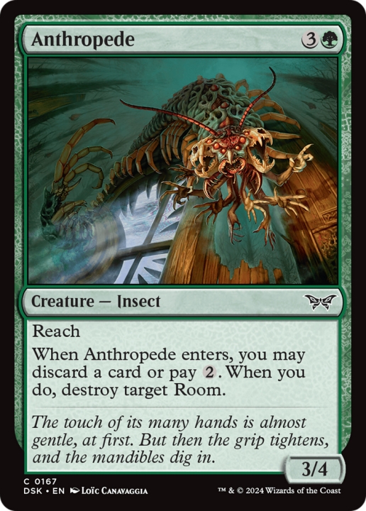 Anthropede in the group Magic the Gathering / Types / Colors / Green at Proxyprinters.com (100753)