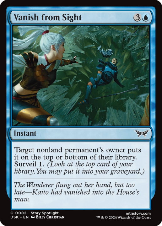 Vanish from Sight in the group Magic the Gathering / Types / Colors / Blue at Proxyprinters.com (100759)