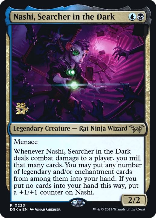 Nashi, Searcher in the Dark in the group Magic the Gathering / Types / Creatures / Wizard at Proxyprinters.com (100760)