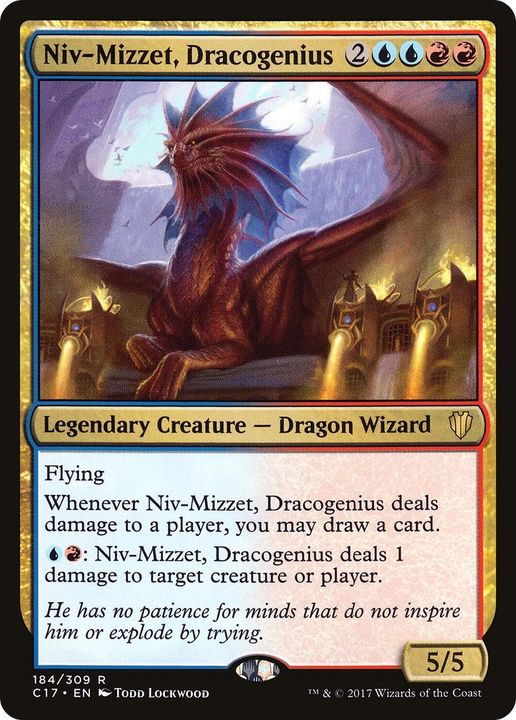 Niv-Mizzet, Dracogenius in the group Singles at Proxyprinters.com (10077)