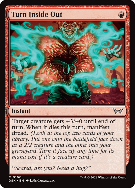 Turn Inside Out in the group Magic the Gathering / Types / Colors / Red at Proxyprinters.com (100782)