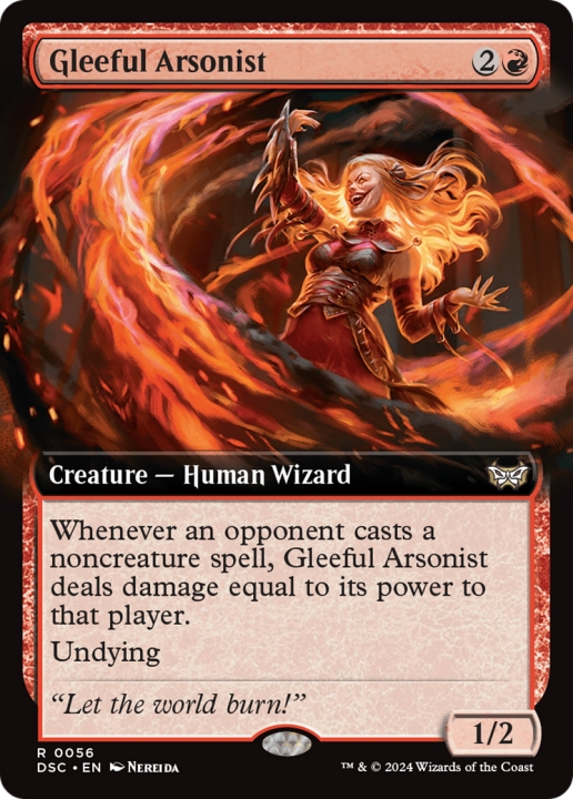 Gleeful Arsonist in the group Magic the Gathering / Types / Creatures / Wizard at Proxyprinters.com (100786)