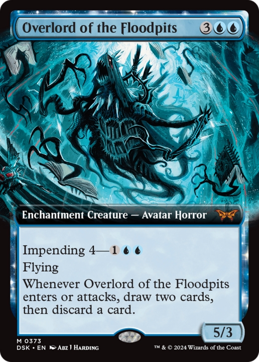 Overlord of the Floodpits in the group Magic the Gathering / Types / Colors / Blue at Proxyprinters.com (100795)