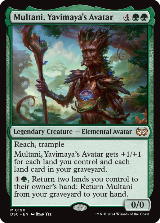 Multani, Yavimaya's Avatar in the group Magic the Gathering / Types / Colors / Green at Proxyprinters.com (100829)