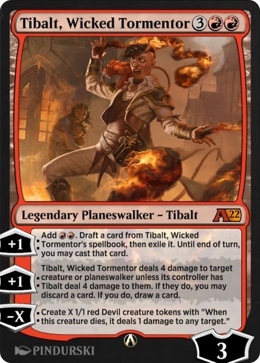 Tibalt, Wicked Tormentor in the group Magic the Gathering / Sets / Alchemy: Innistrad at Proxyprinters.com (10085)