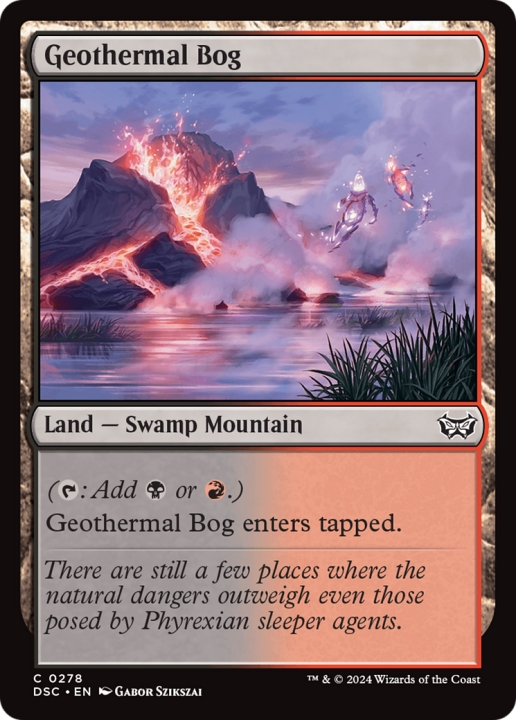 Geothermal Bog in the group Magic the Gathering / Types / Land / Mountain at Proxyprinters.com (100868)