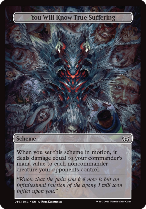 You Will Know True Suffering in the group Magic the Gathering / Types / Colors / Colorless at Proxyprinters.com (100877)