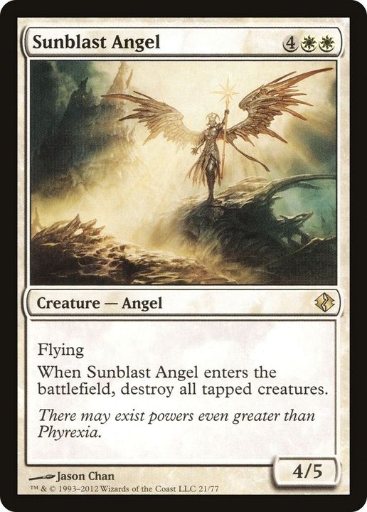 Sunblast Angel in the group Magic the Gathering / Sets / Duel Decks: Venser vs. Koth at Proxyprinters.com (10088)