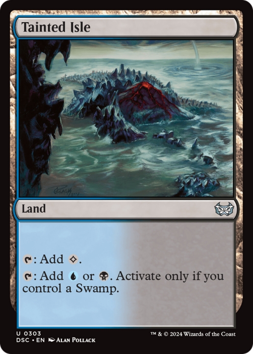 Tainted Isle in the group Magic the Gathering / Types / Colors / Colorless at Proxyprinters.com (100883)