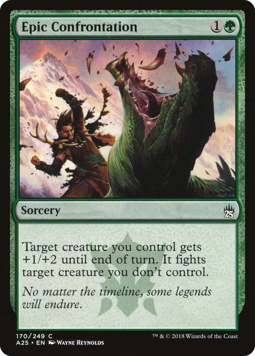 Epic Confrontation in the group Magic the Gathering / Types / Colors / Green at Proxyprinters.com (1009)