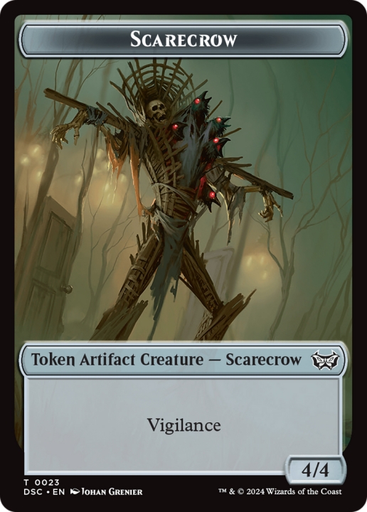 Scarecrow in the group Magic the Gathering / Sets / Duskmourn Commander Tokens at Proxyprinters.com (100923)