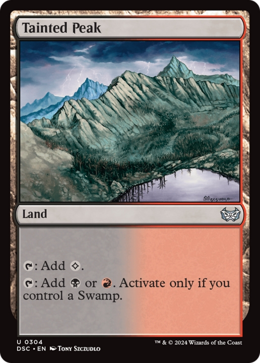 Tainted Peak in the group Magic the Gathering / Types / Colors / Colorless at Proxyprinters.com (100944)