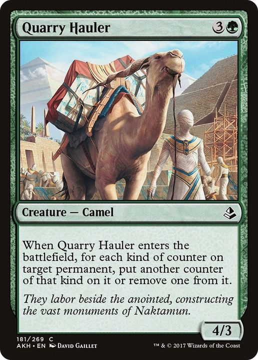 Quarry Hauler in the group Magic the Gathering / Types / Colors / Green at Proxyprinters.com (10095)