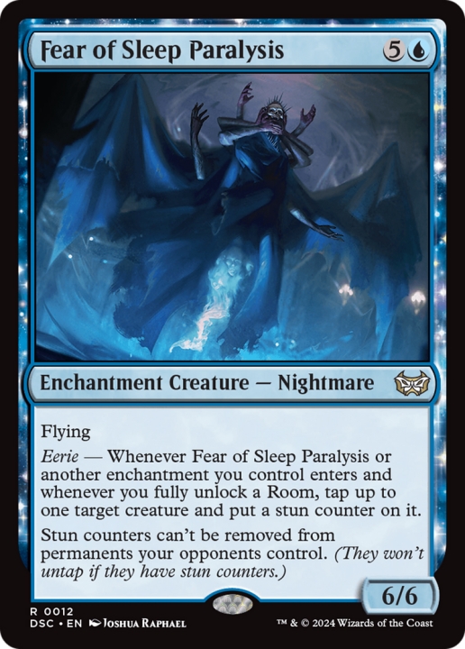 Fear of Sleep Paralysis in the group Magic the Gathering / Types / Colors / Blue at Proxyprinters.com (100969)