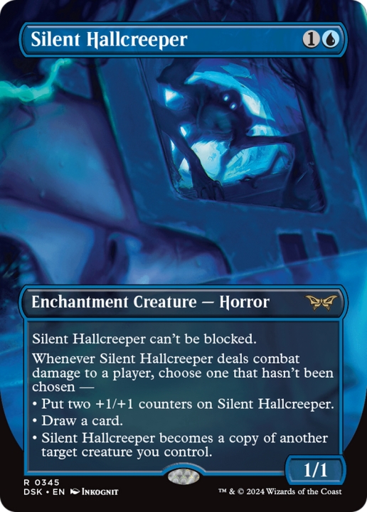 Silent Hallcreeper in the group Magic the Gathering / Sets / Duskmourn: House of Horror at Proxyprinters.com (101068)