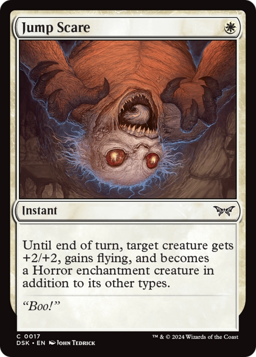 Jump Scare in the group Magic the Gathering / Types / Colors / White at Proxyprinters.com (101074)